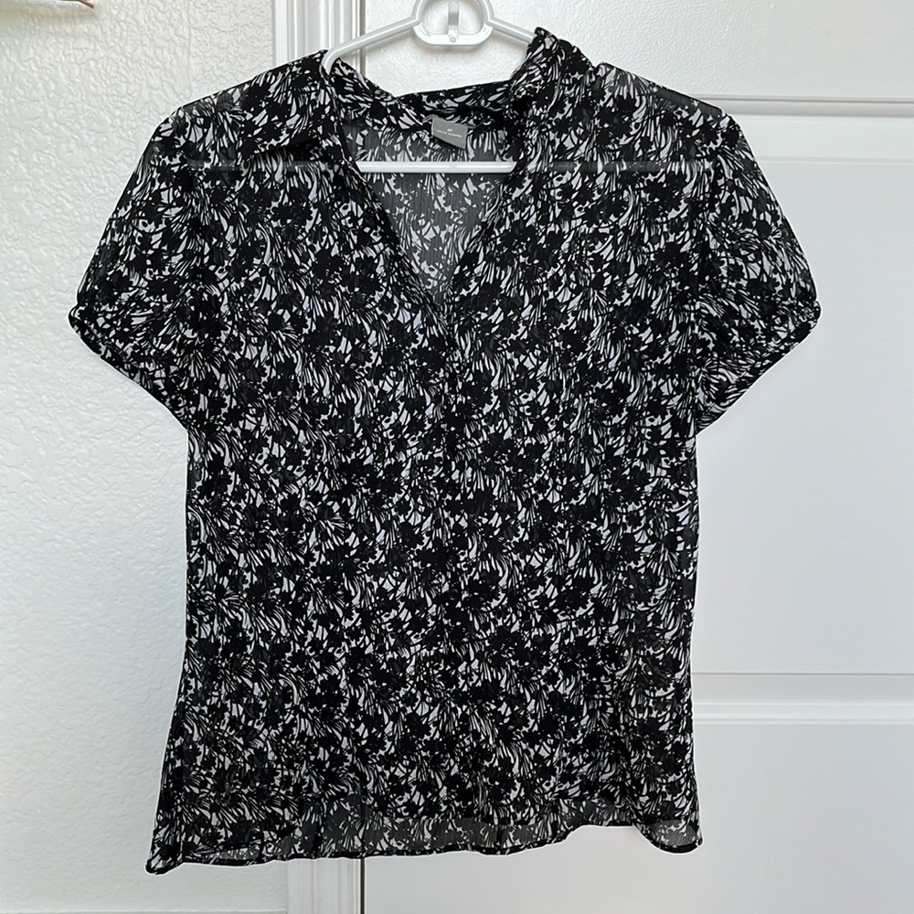 Ann Taylor Floral Shirt